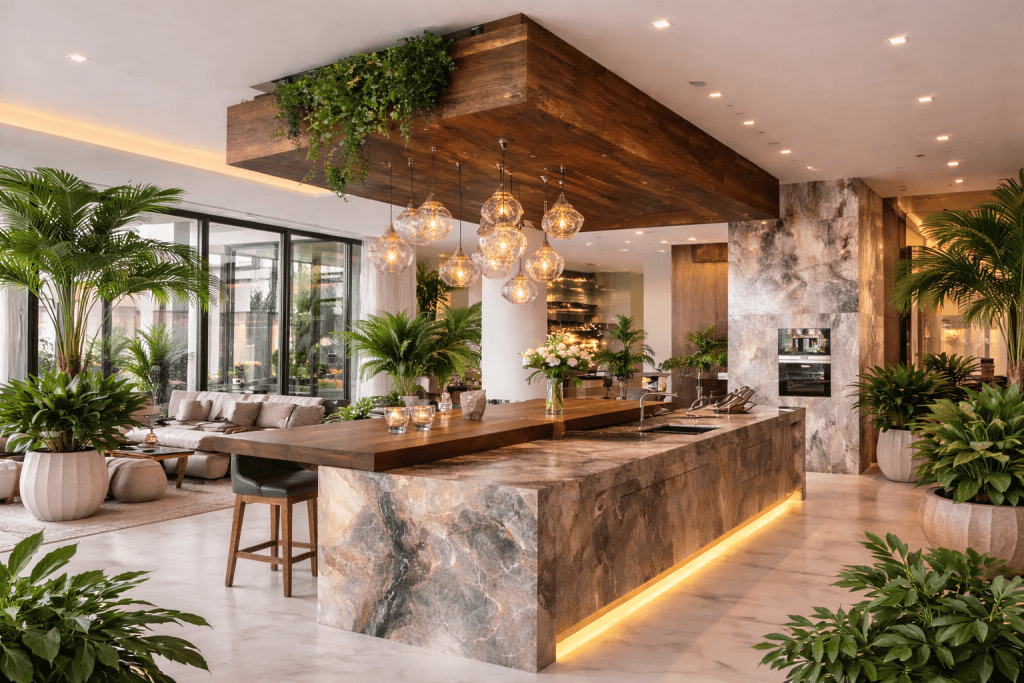 luxurious kitchen design